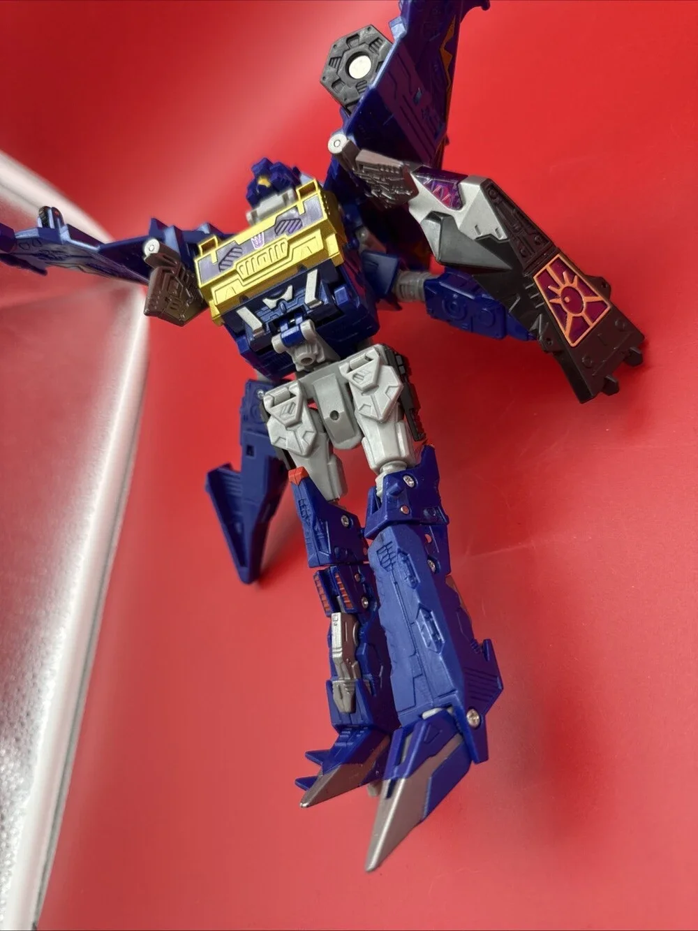 Transformers Soundwave Incomplete Cybertron Voyager Class Stealth